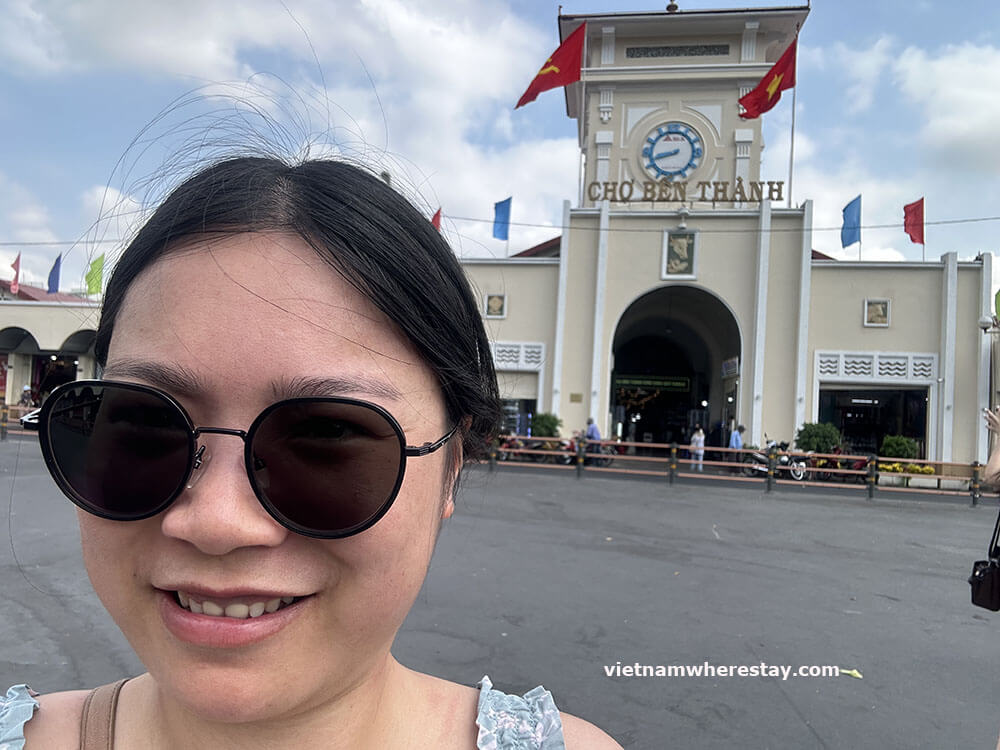 Me at Ben Thanh Market