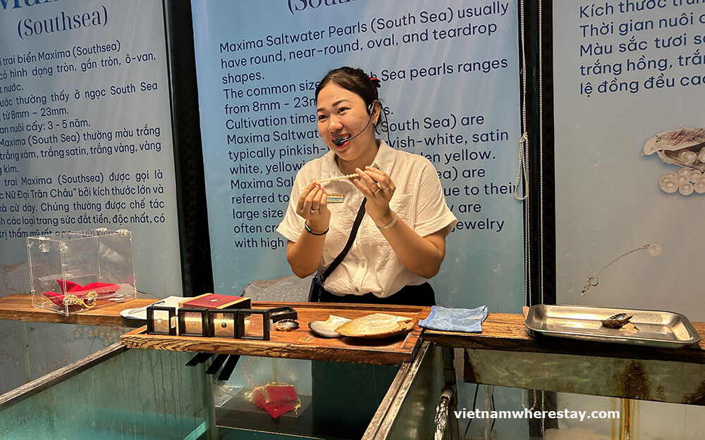 I learned Cultured Pearl Proccesing