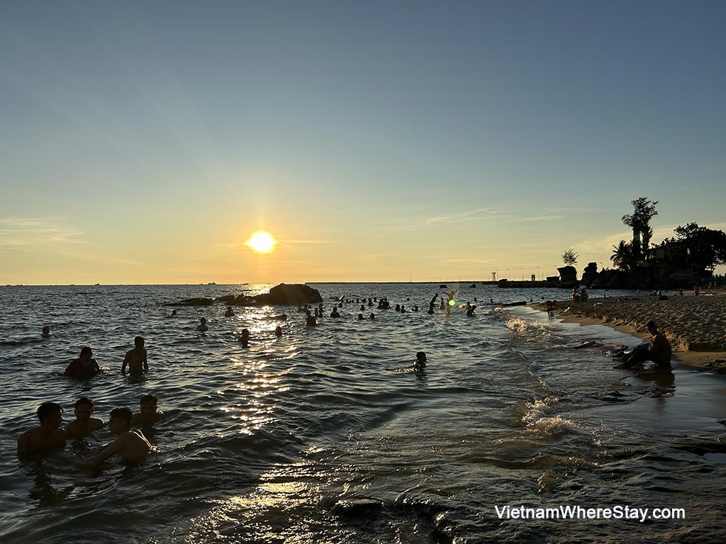 Sunset at Duong Dong Beachfront