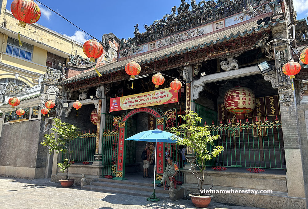 Thien Hau pagoda Chinatown