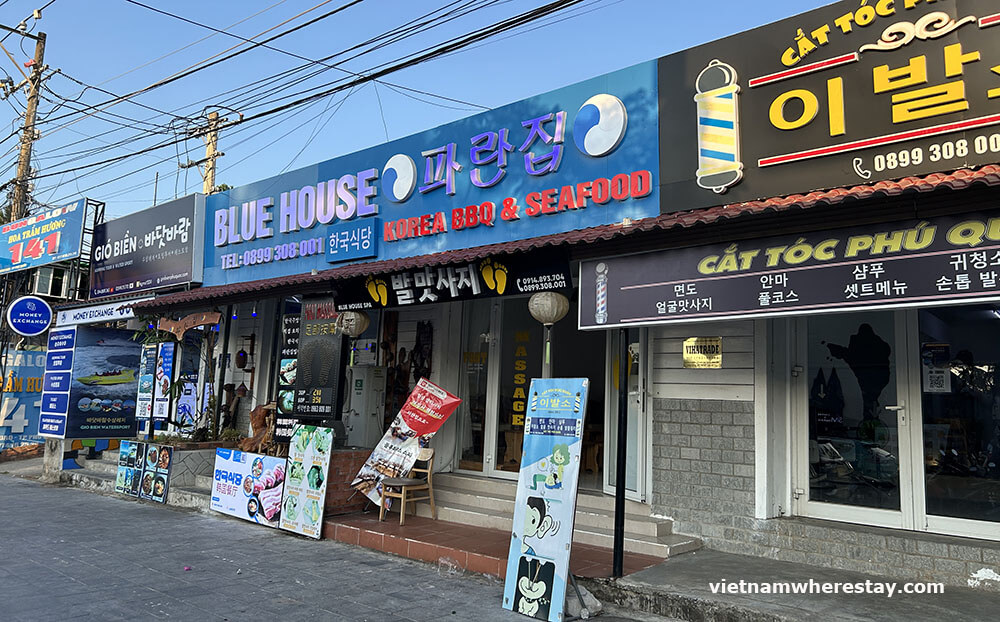 Little Korean Town on Tran Hung Dao St
