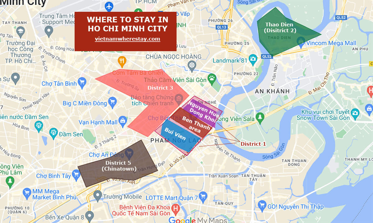 Best districts to stay in Ho Chi Minh City