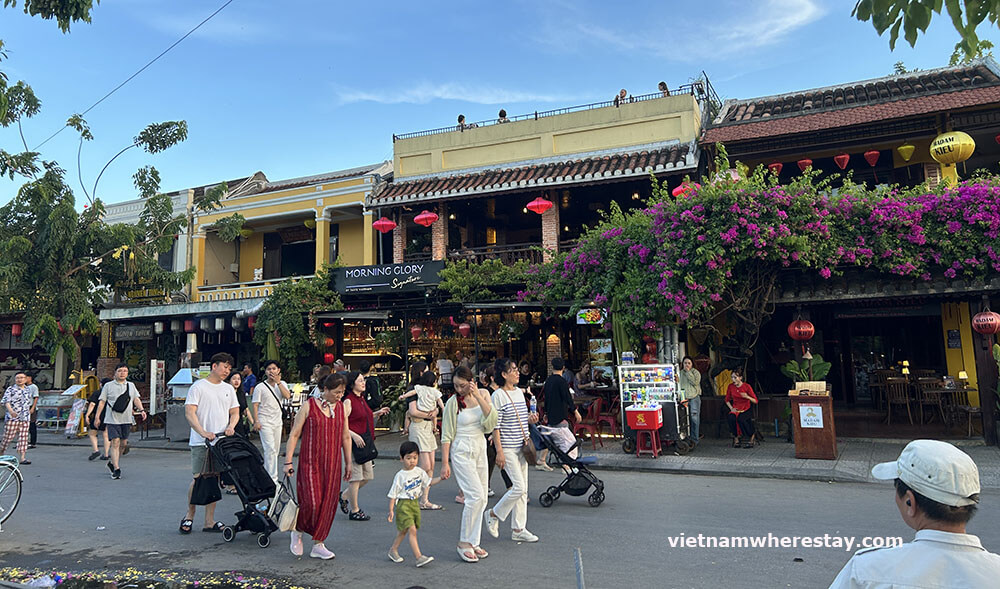 An Hoi area near Hoai River