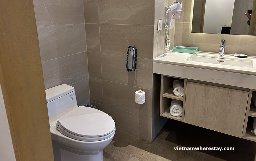 Bathroom at Liberty Central