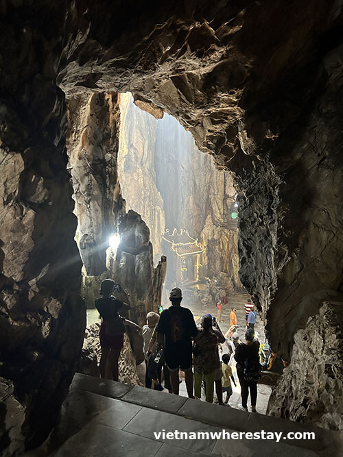 Cave at marble Mountains