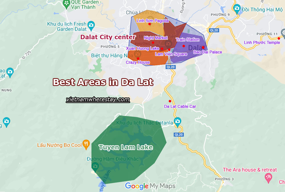 Major Tourist Attractions in Da Lat