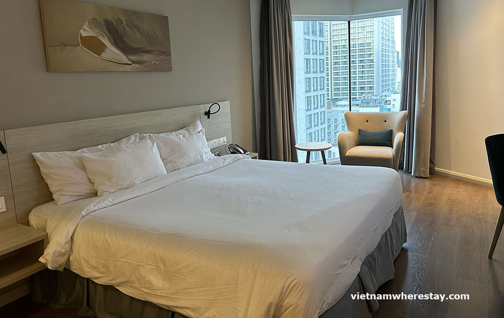 My bedroom at Liberty Central Hotel