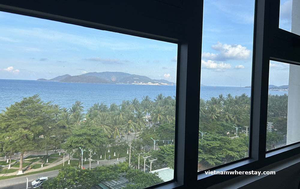 View from Aruza Hotel