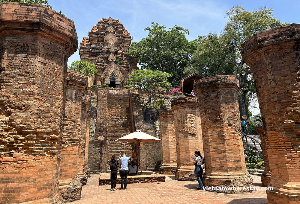 Cham architecture in central Vietnam