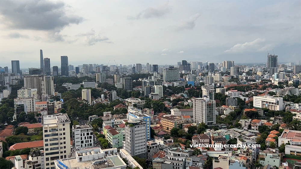 View from La Vela Saigon Hotel District 3