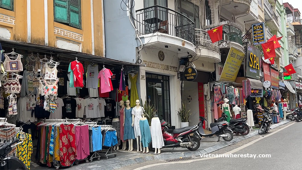 Shops in old quarter