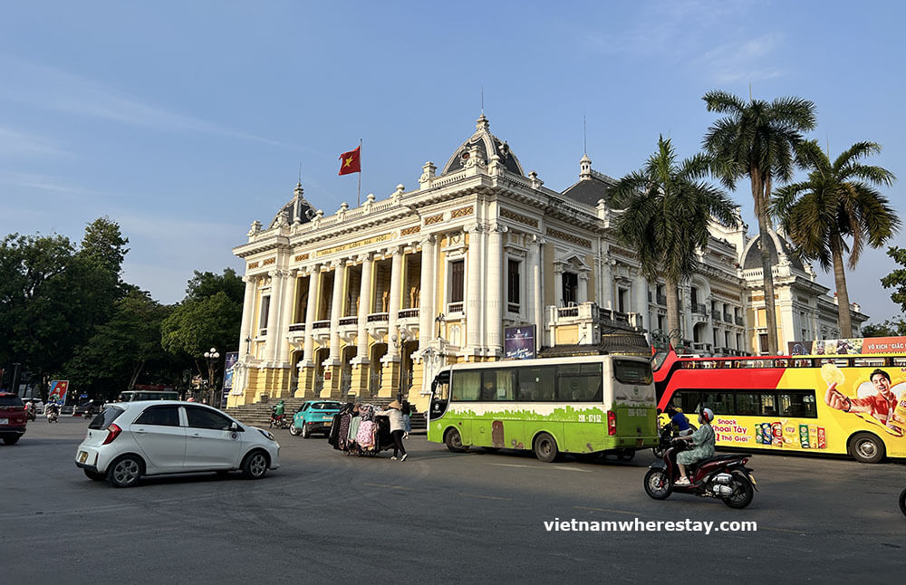 Hanoi Opera in French Quarter
