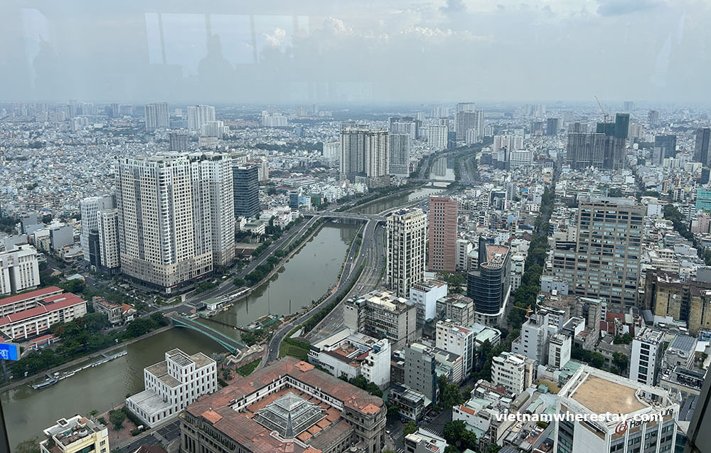 Ho Chi Minh City and Saigon River