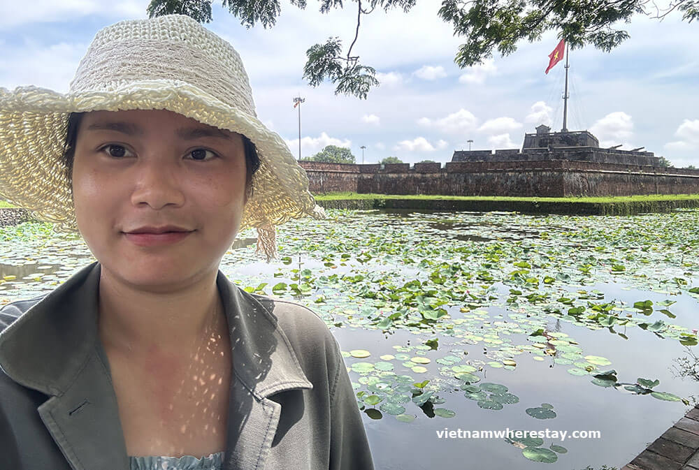 Me at Hue Citadel