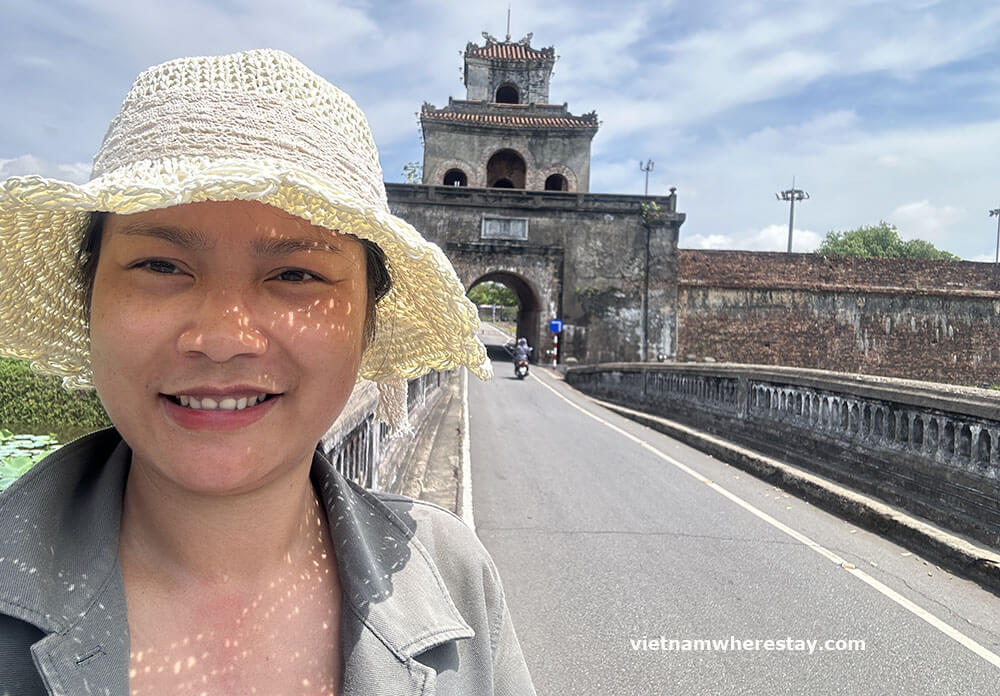 Me at Hue Citadel