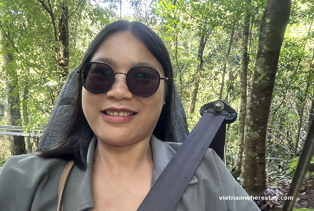 Me on the ride on Datanla Alpine Coaster