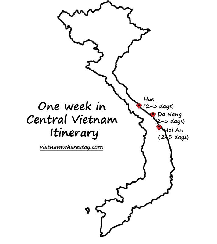 One week in Central Vietnam Itinerary
