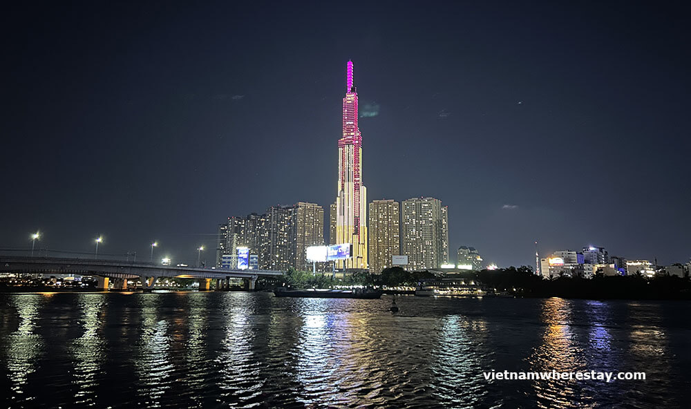 Ho Chi Minh City at night