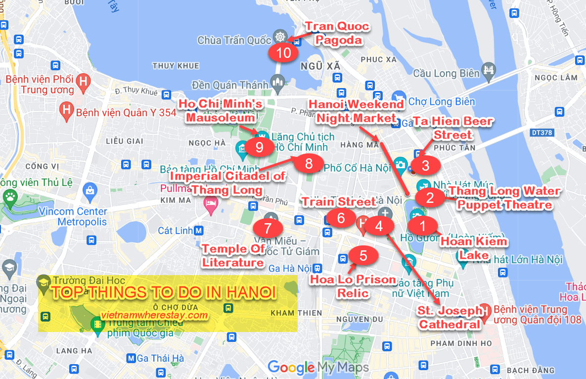 Top things to do in Hanoi