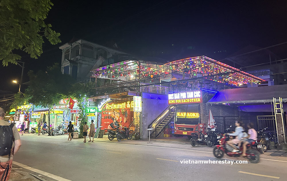 Tam Coc virbant nightlife