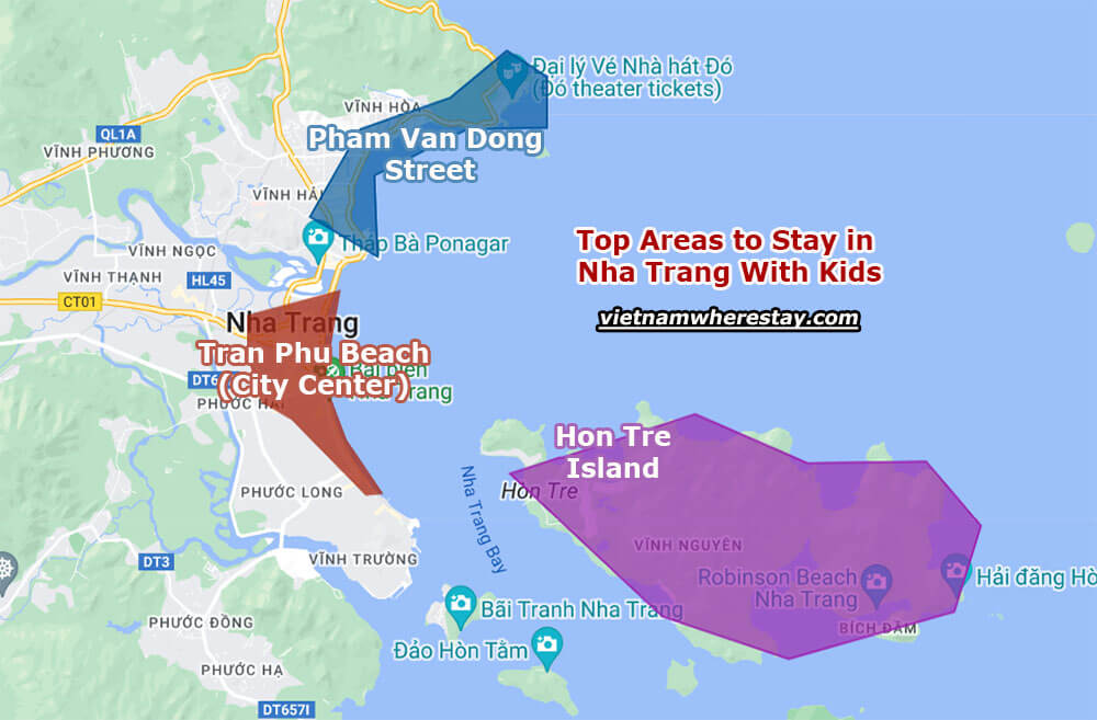 Top areas in Nha Trang to book accommodations