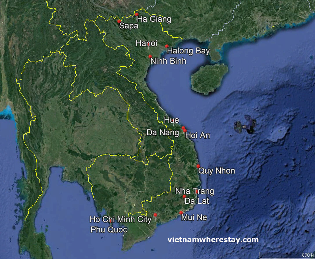 Vietnam travel guide top tourist places