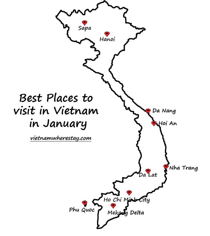  Where to go in Vietnam in January
