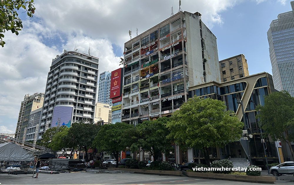 Cafe apartment Building