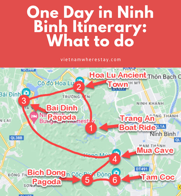 One Day in Ninh Binh Itinerary