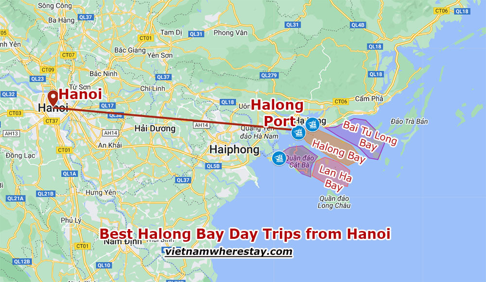 Halong Bay Day Tours from Hanoi