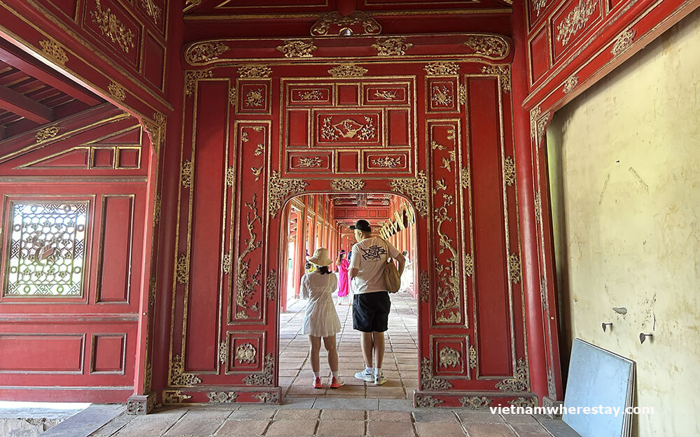 A Hall At Hue Citadel