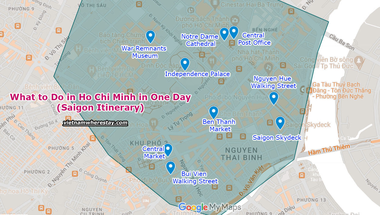 Top things to see in Saigon for one day