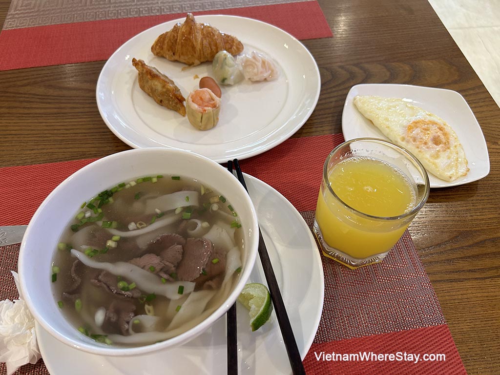 My breakfast Hoang Lan Hotel