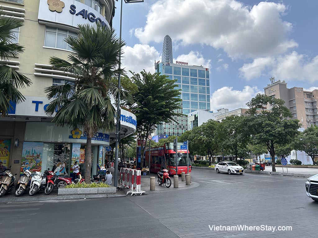 Corner of Nguyen Hue st