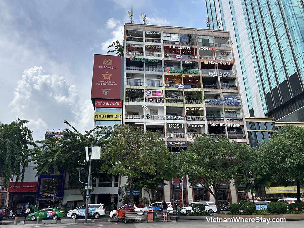 Cafe Apartment building HCMC