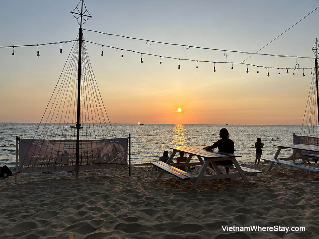 Sunset on Long Beach