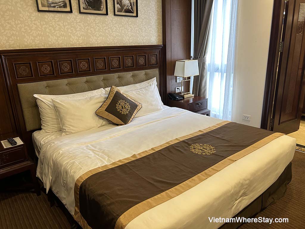 My room at the Rex Hanoi Hotel