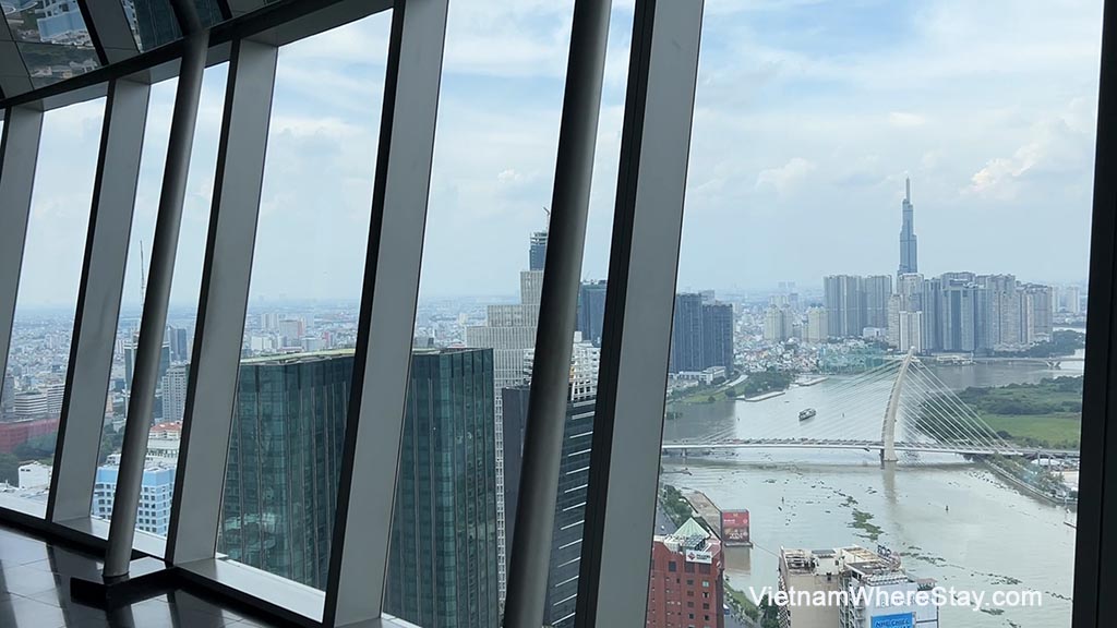 Saigon Skydeck view to Saigon River