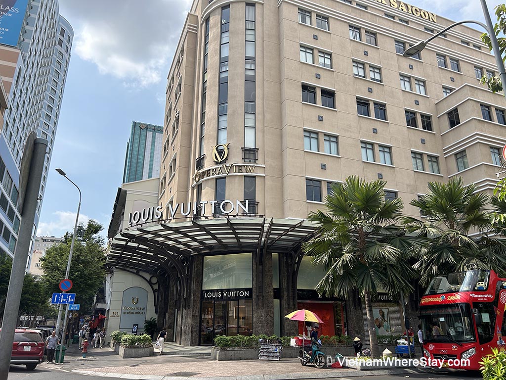 Luxury shop near Nguyen Hue st