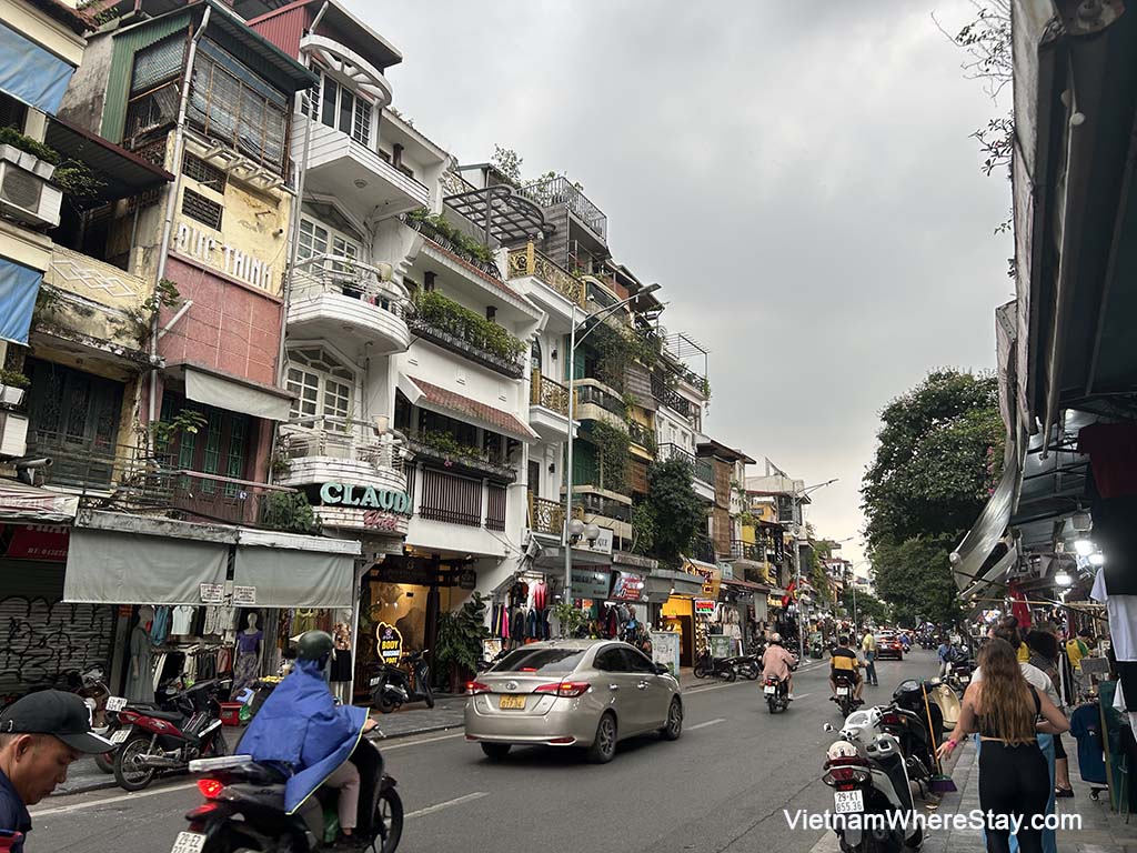 Tube Houses in Hanoi Old Quarter