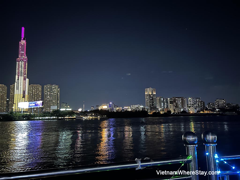 View from Thao Dien riverside