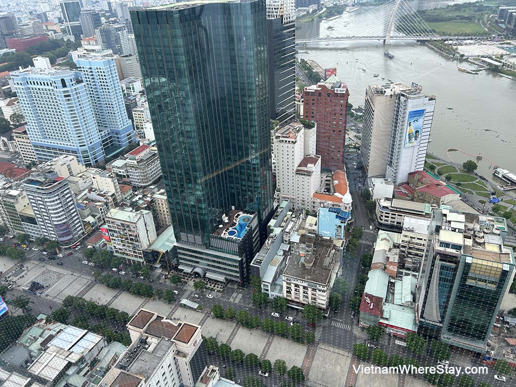 View to Nguyen Hue Walking Street