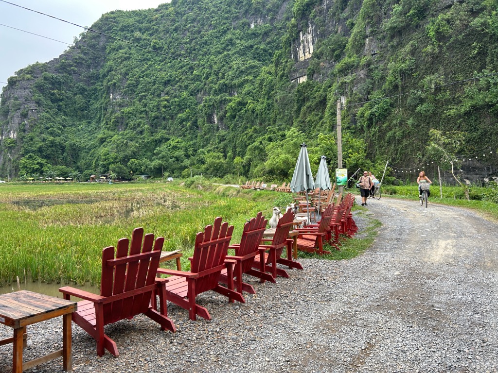 Cycling in Ninh Binh