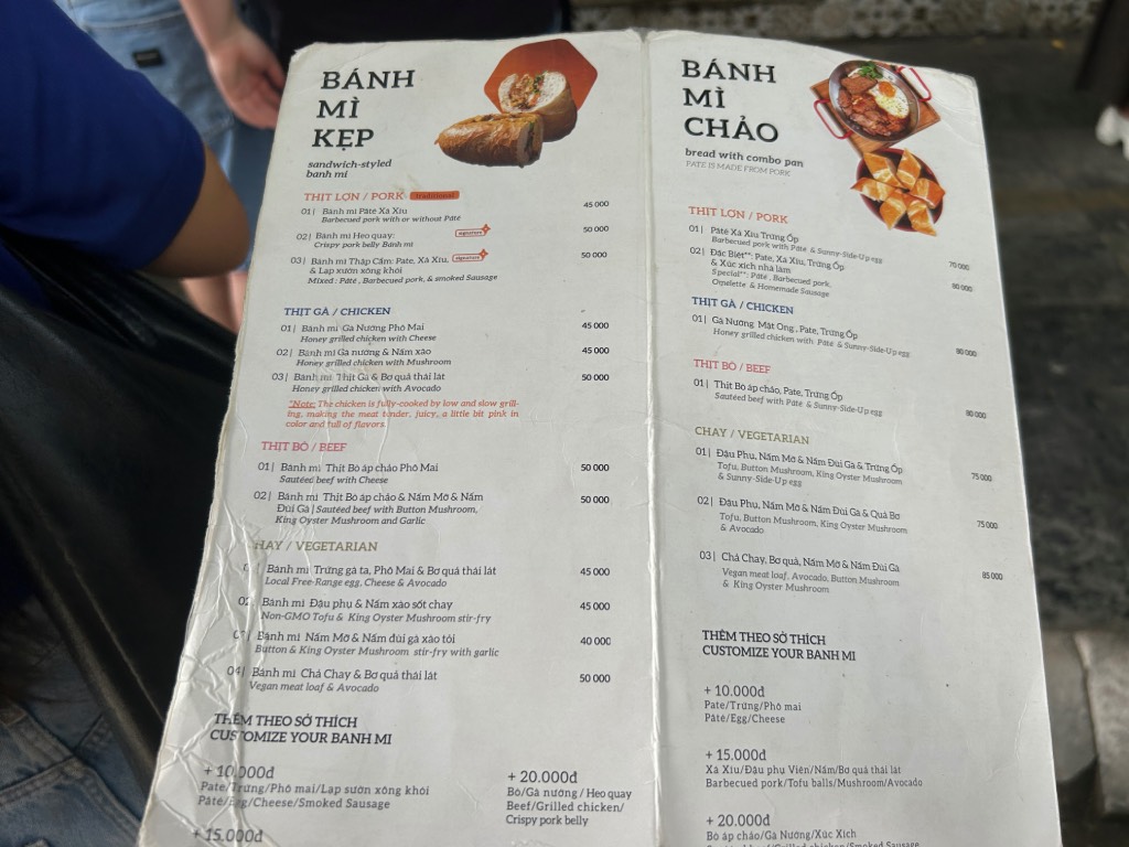 Menu At Banh Mi 25