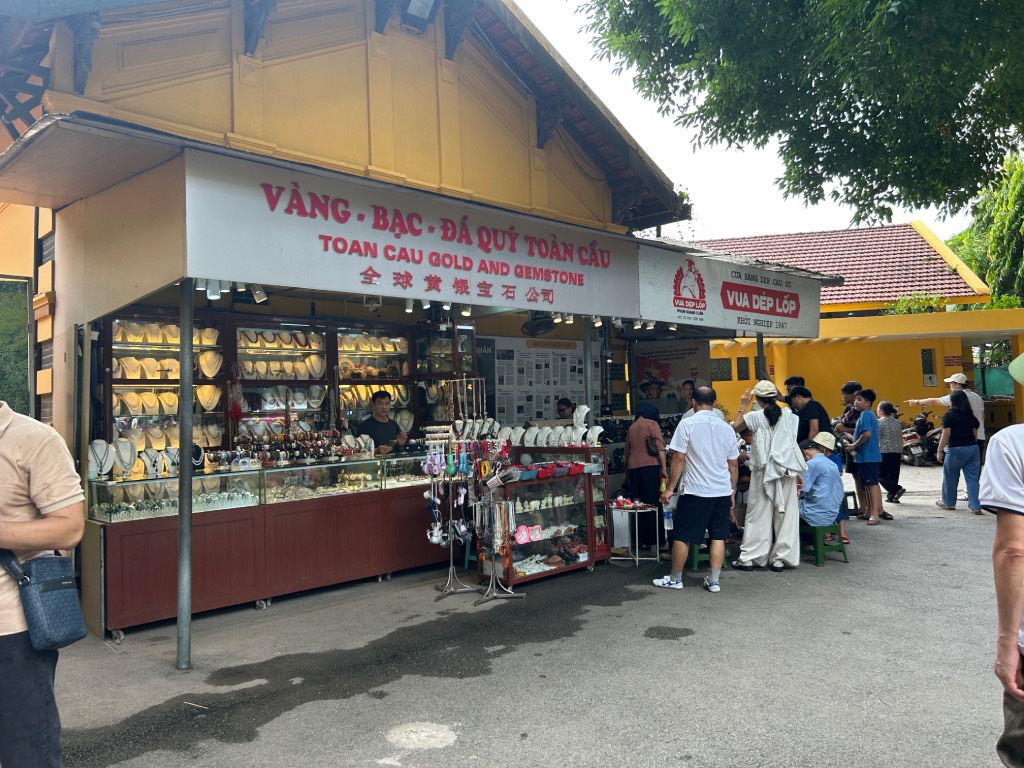 Shops at HCM mausoleum