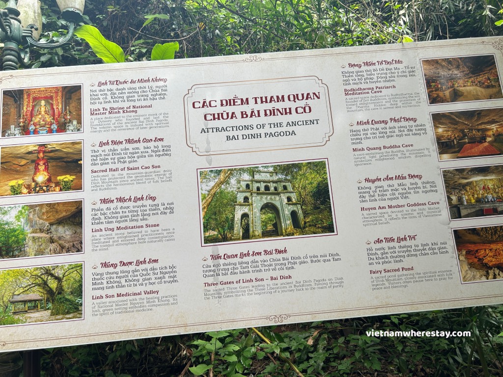 Attractions at Bai Dinh Ancient Pagoda