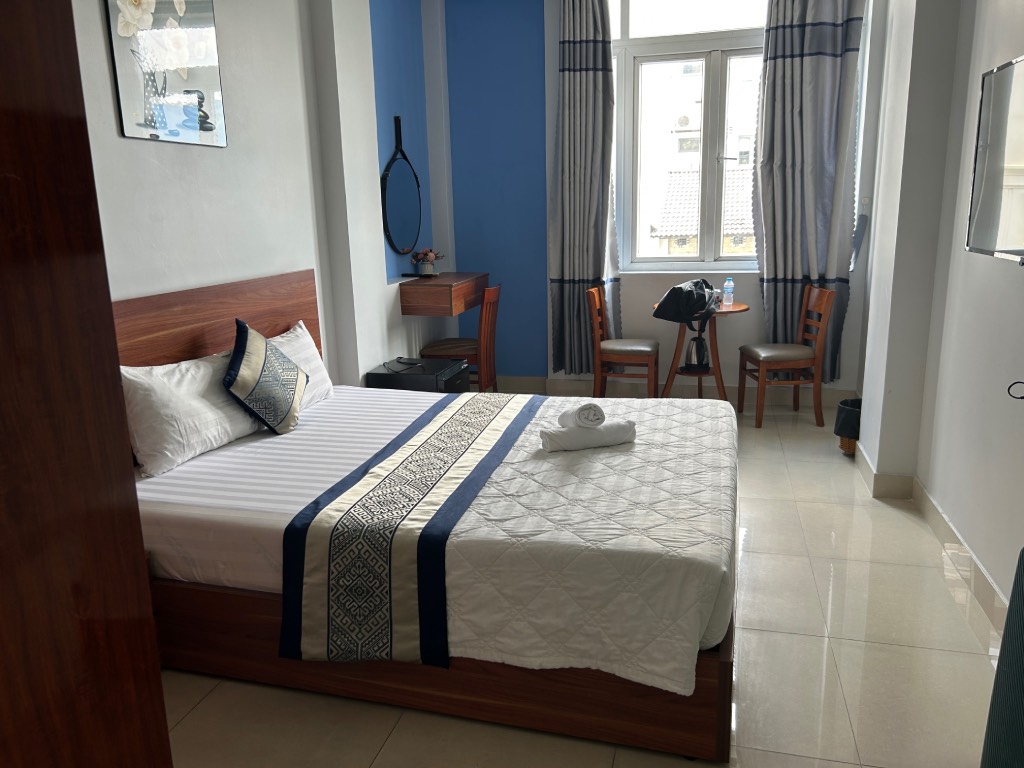 My bed room at Green Airport hotel