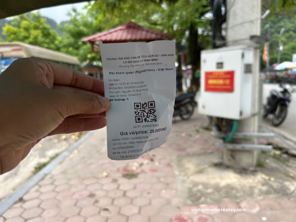 Ticket Hoa Lu Ancient Capital