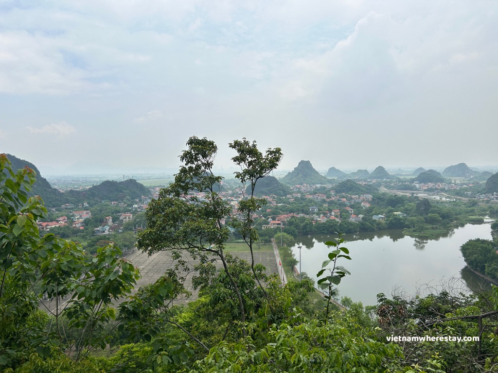 View from tomb of King Dinh